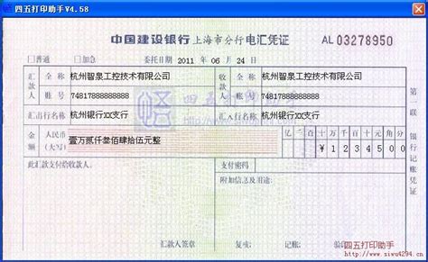 中国建设银行 电汇凭证 可打印_word文档在线阅读与下载_文档网