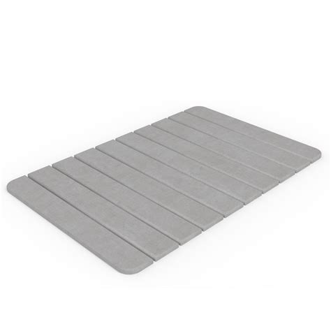 CastelloUSA Diatomite Quick-dry Stone Bath Mat - 24" X 15" & Reviews ...