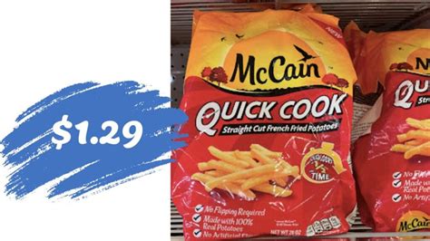 McCain Quick Cook French Fries for only $1.29 (reg. $4.99) :: Southern ...