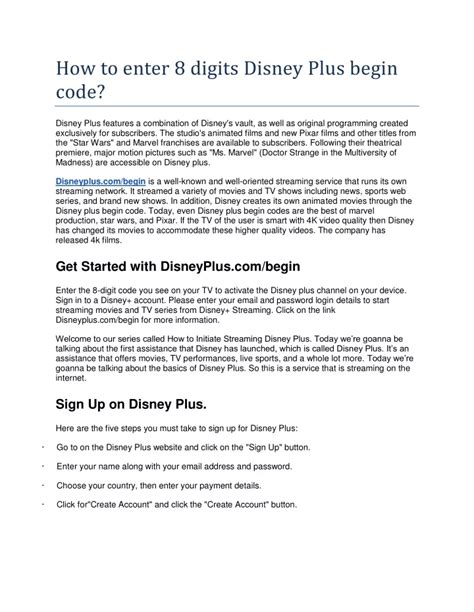 Image result for Disney Plus.com Begin Enter Code