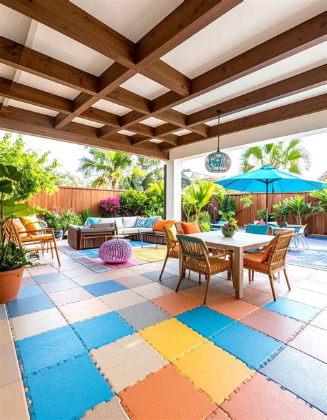 24 Pergola Flooring Ideas for Stylish Outdoor Floors - Too Much Time