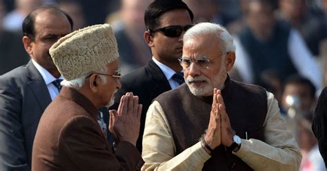 Narendra Modi’s speech at Hamid Ansari’s farewell was directed at his ...