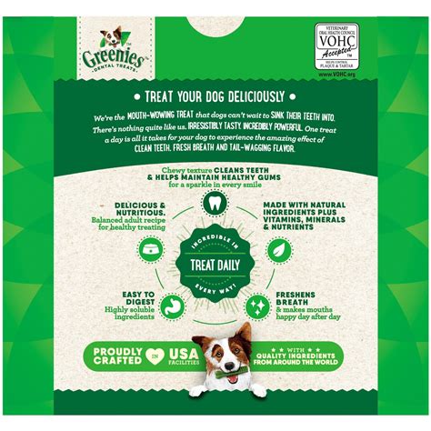 Buy Greenies Veterinarian-Recommended Adult Natural Dental Dog Treats ...