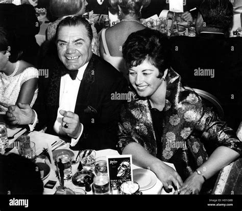 ERNEST BORGNINE, with wife Donna Rancourt Stock Photo - Alamy