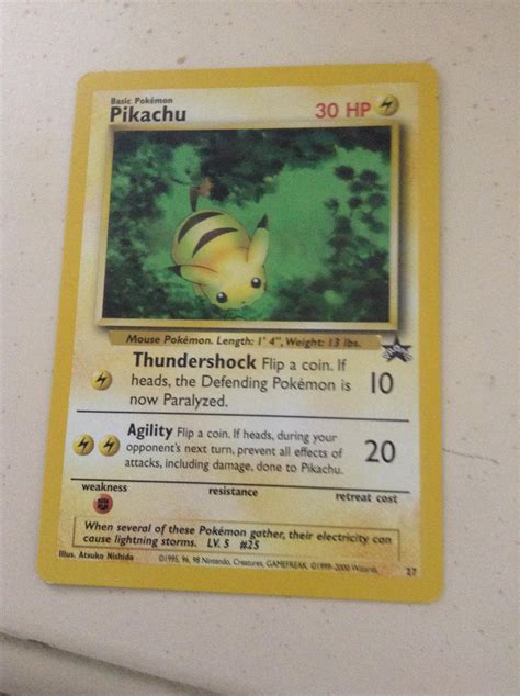 Rare Pikachu Card by CommanderSolar on DeviantArt