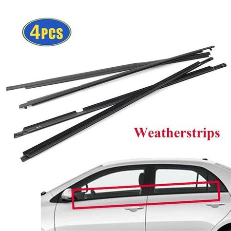 EPE Premium Quality Car Door Outer Door Glass Beading Garnish Innova ...