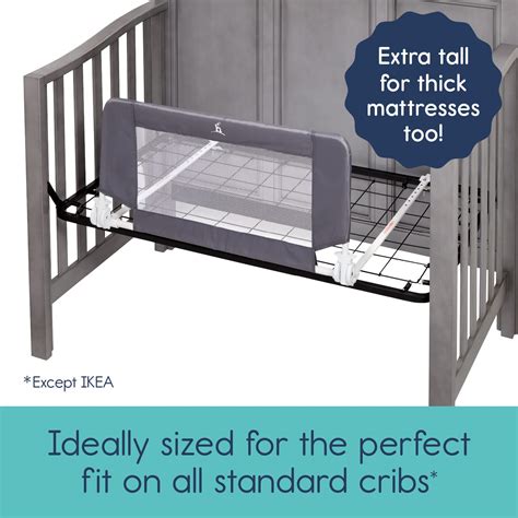Snapklik.com : Hiccapop Convertible Crib Bed Rail For Toddlers Crib ...