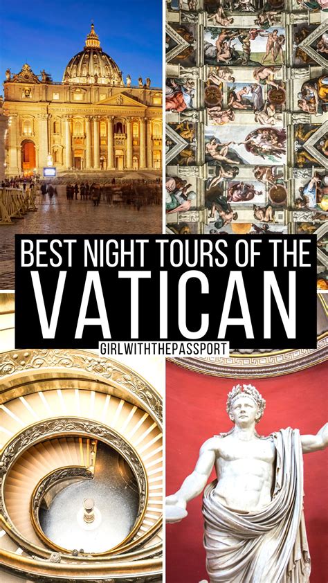 Vatican at Night: 6 Amazing Tours You Need to Take Now!