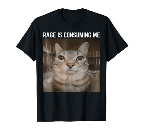 Amazon.com: Rage Is Consuming Me Meme Cat Meme Oddly Specific Memes ...