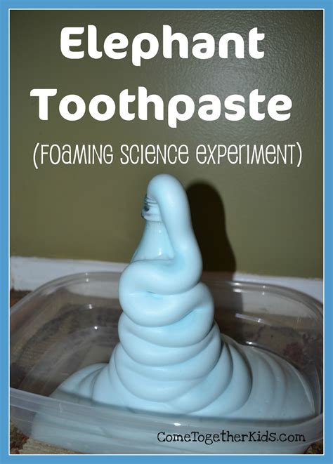 Elephant Toothpaste A Classic Foam Fountain Experiment, 42% OFF