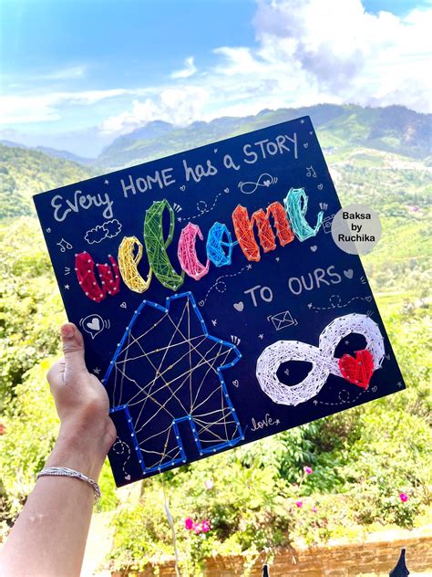 Every home has a Story, Welcome to Ours String Art – baksabyr