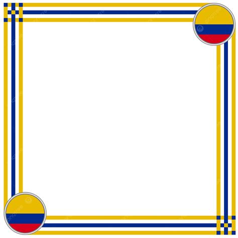 Colombia Frame Stripes PNG, Vector, PSD, and Clipart With Transparent Background for Free ...