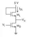 For the circuit in figure V o V o =2 V, V T N V TN =0.5 V, find I D L I ...