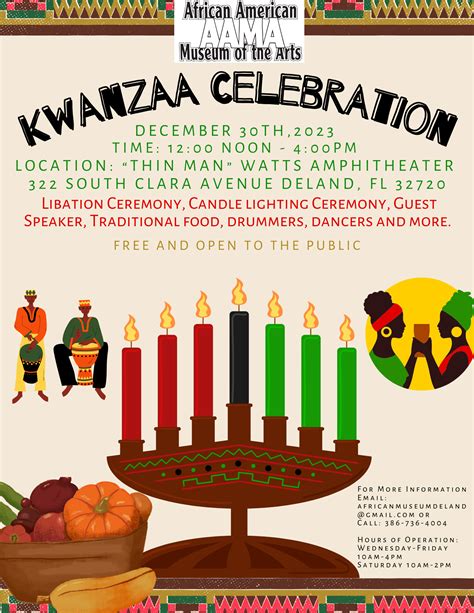 Kwanzaa Celebration – African American Museum of the Arts