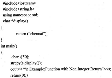Image result for Return Function Example