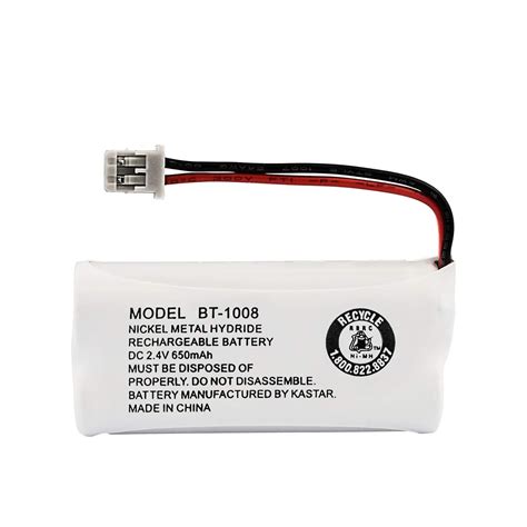 Uniden Rechargeable Phone Battery, Nickel Metal Hydride NiMH, DC 2.4V ...
