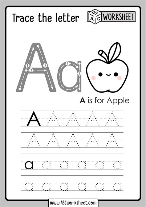 Letter A Printable Worksheets