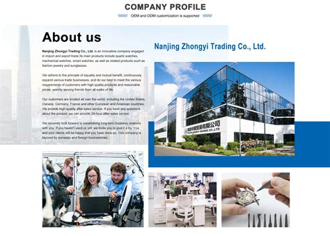Company Overview - Nanjing Zhongyi Trading Co., Ltd.