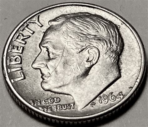 1964 D Roosevelt Dimes - For Sale, Buy Now Online - Item #645927