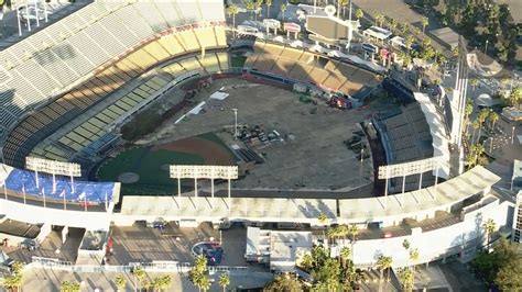 Major renovations underway at Dodger Stadium