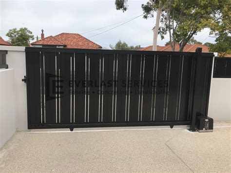 Sliding Gates Melbourne - Electric Sliding Driveway Gate