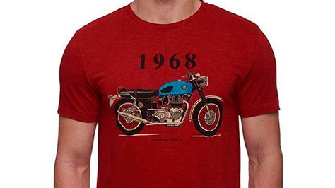 Buy 1968 INTERCEPTOR T-SHIRT (RED) Online