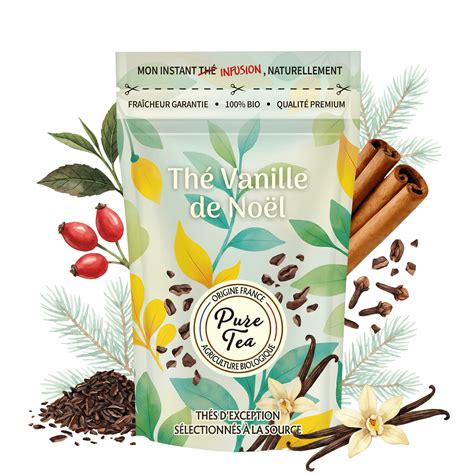 Thé Noir Vanille de Noël : Un noël gourmand et chaleureux - Pure Tea