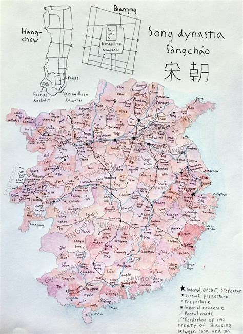 Song Dynasty Map