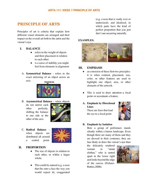 7 Principles Of Art