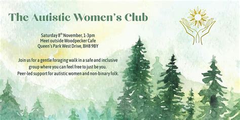 The Autistic Womens Club November Foraging Walk, Woodpecker Café Bar ...