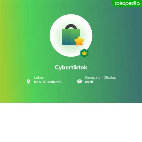 Toko Cybertiktok Online - Produk Lengkap & Harga Terbaik | Tokopedia
