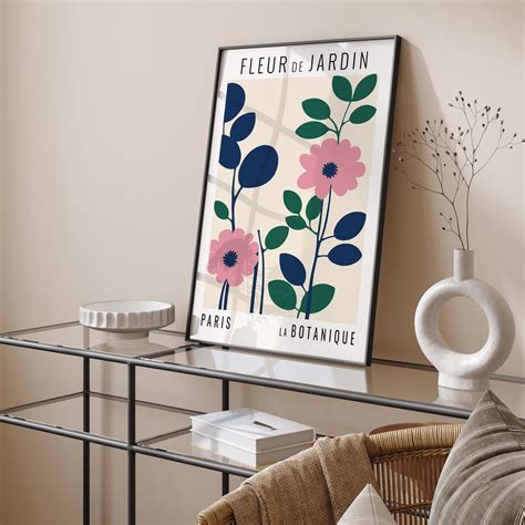 Modern French Market Flower Wall Art - HypeSheriff Europe