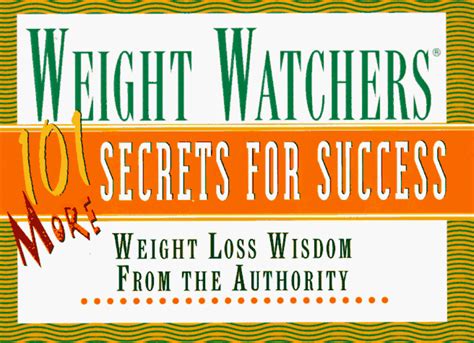 Buy Weight Watchers 101 More Secrets of Success More Book Online at Low ...