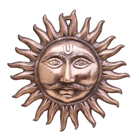 APKAMART Hand Crafted Sun Wall Hanging - 11 Inch Height - Wall ...