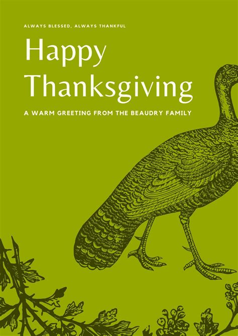 Free custom printable Thanksgiving poster templates | Canva