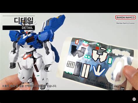 Sticker sheet of the upcoming HG Aerial Rebuild : r/Gunpla