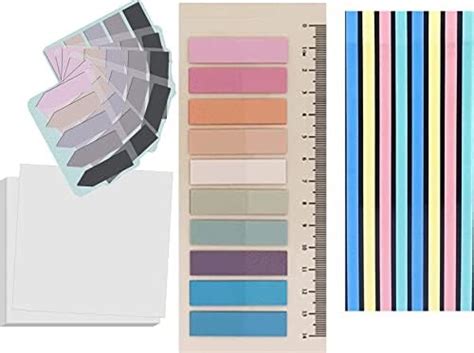 IMPRINT Morandi Rectangular Index Notes 200, 10 Colors | Arrow Flags ...