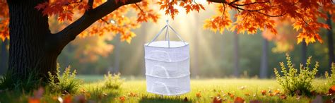 Furret 3-Layer Hanging Mesh Drying Rack with Zipper Opening ...