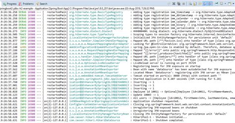 MySQL DB How We Can Show in JSP in Spring Boot Project 的图像结果