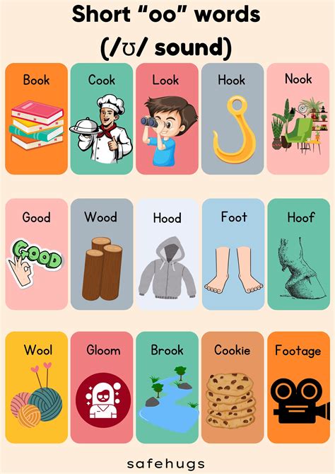 ‘oo’ Words for Kids (with Pictures)