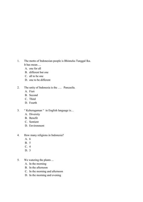 Kumpulan Soal Soal Ujian Kelas 6 SD: Persiapan Optimal Menuju Jenjang Selanjutnya!