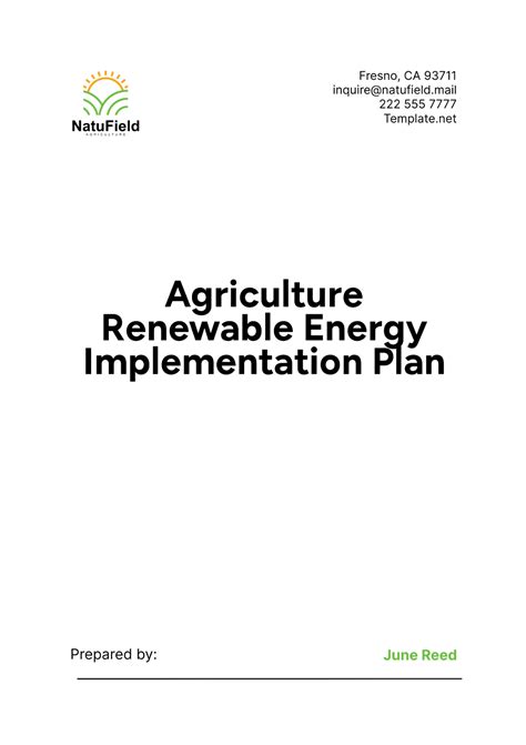 Free Implementation Plan Templates, Editable and Printable