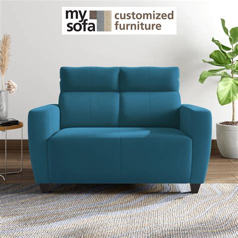 Buy Helios Emily Velvet 2-Seater Sofa - Customized Furniture from ...