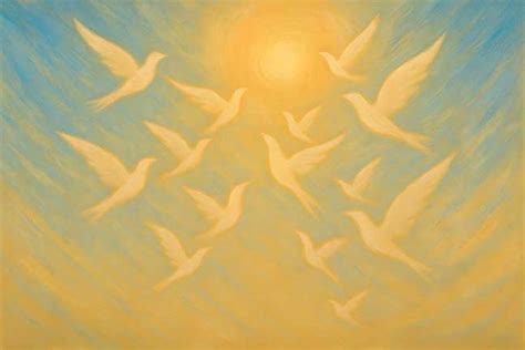 Birds in Flight Wall Art, Wall Paintings & Canvas Wall Art in Mumbai ...