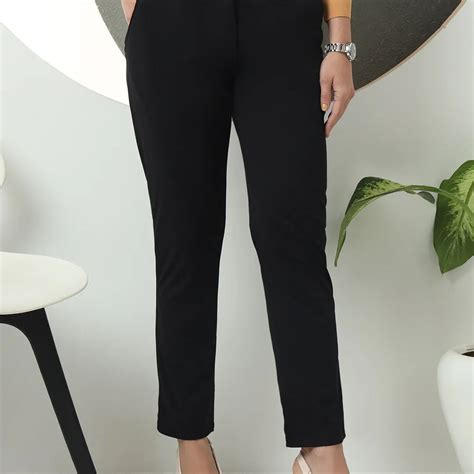 Women Comfort Wrinkle Free Formal Trousers – Fithub Fashion