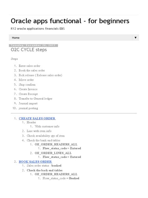 Image result for Oracle Financial Training O2C