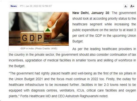 The Pre Union-Budget quote by Mr Vishal Bali, Executive Chairman, Asia ...