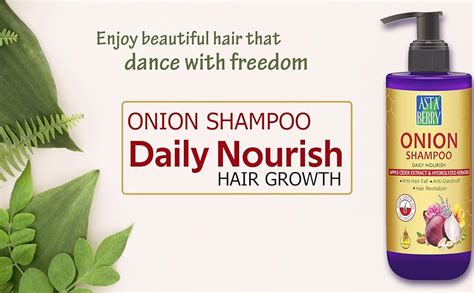 Buy ASTABERRY Onion Shampoo For Hair Growth 300ml- Hair Fall Shampoo ...