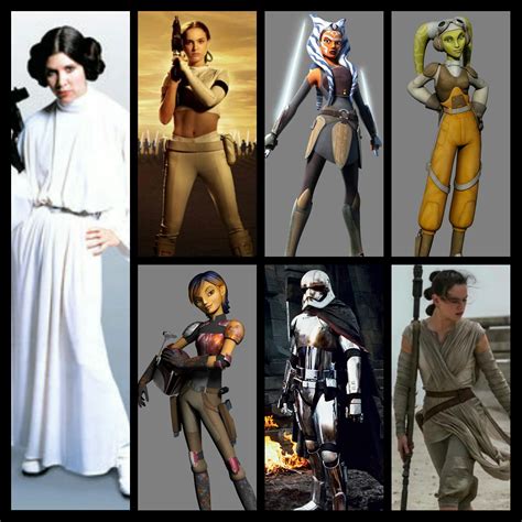 Star Wars The Clone Wars Female Characters