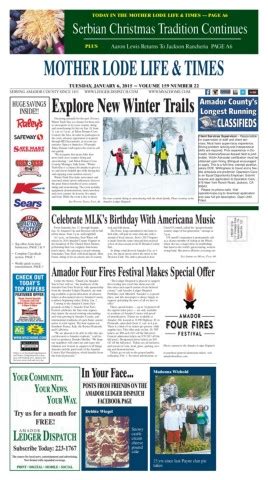 2015 Amador Ledger Dispatch